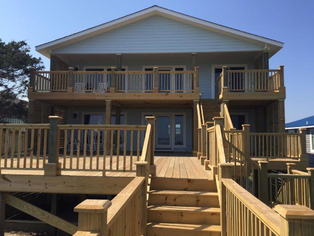 Dune Deck South - Duplex Holden Beach Exterior photo